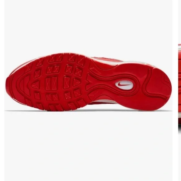 Nike Air Max 98 Men’s Athletic University Red White Sneakers Retro Shoes  9.5 - Picture 3 of 6